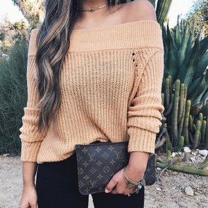 Off the Shoulder Sweater